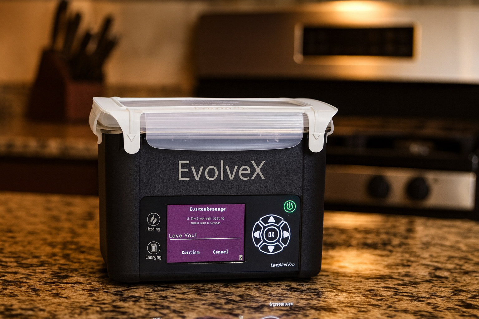 EvolveX Smart Lunchbox with auto-heating